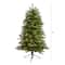5ft. Pre-Lit Grand Teton Artificial Christmas Tree, Clear LED Lights